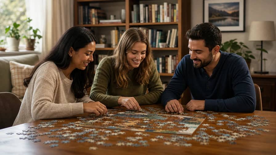 Team Puzzle Table jigsaw puzzle