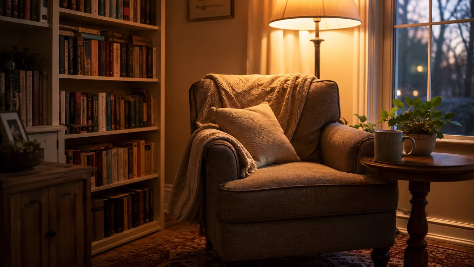 Cozy Book Nook jigsaw puzzle