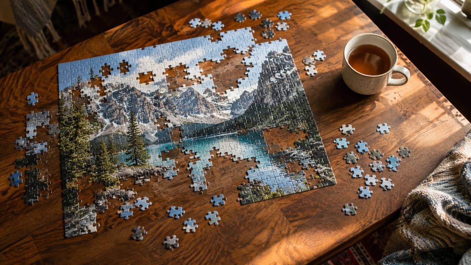 Quiet Puzzle Table jigsaw puzzle