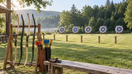 Archery Targets at the Club jigsaw puzzle