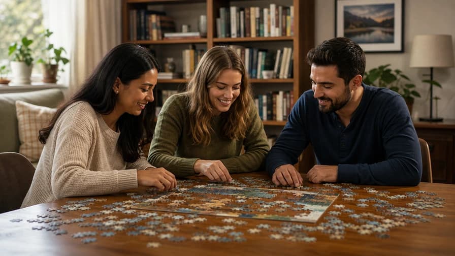 Team Puzzle Table jigsaw puzzle preview