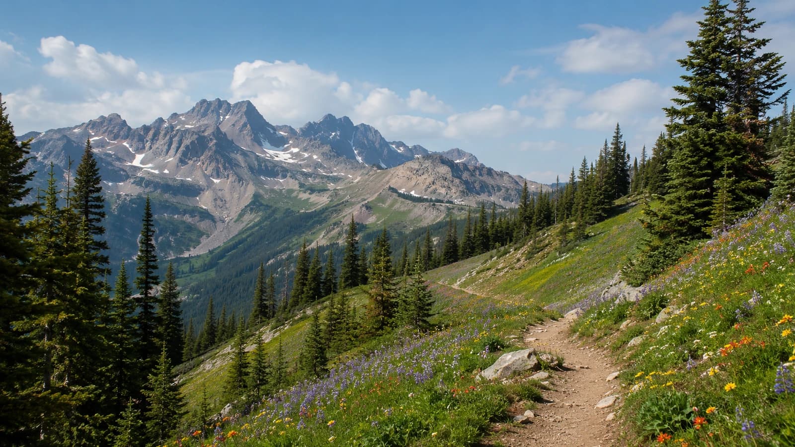Mountain Trail jigsaw puzzle preview