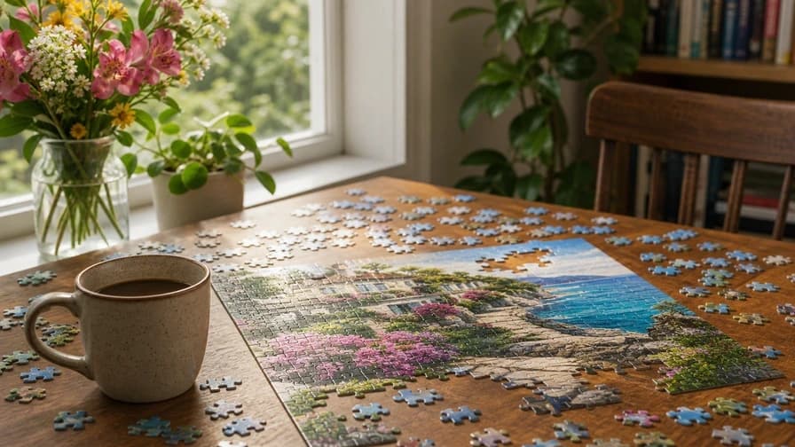Wild Flowers jigsaw puzzle preview
