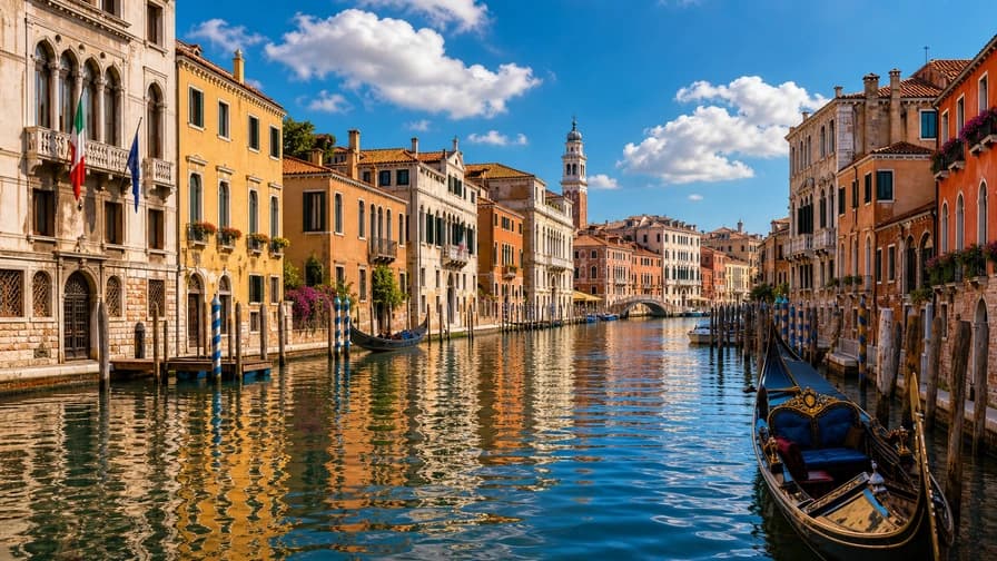 Venice Canal jigsaw puzzle preview