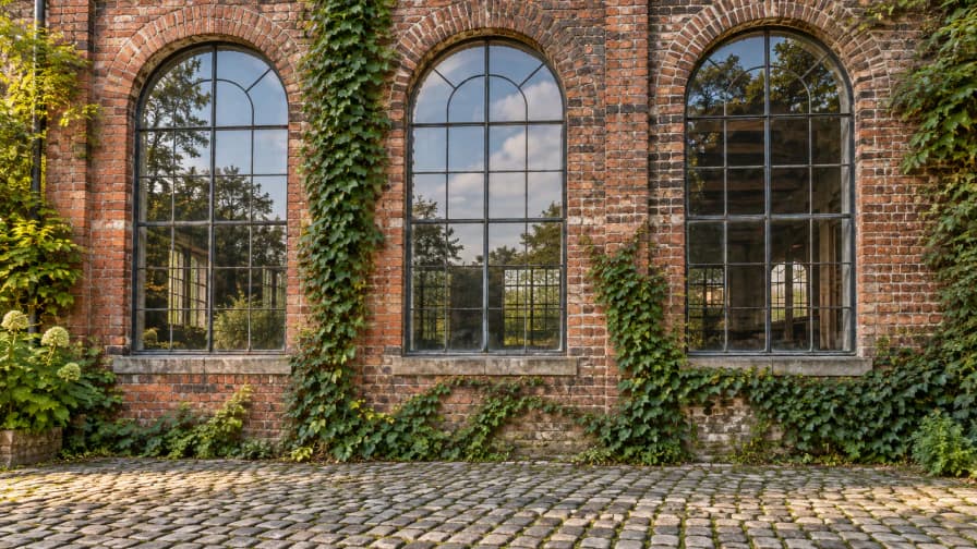 Arched Windows of a Former Mill jigsaw puzzle