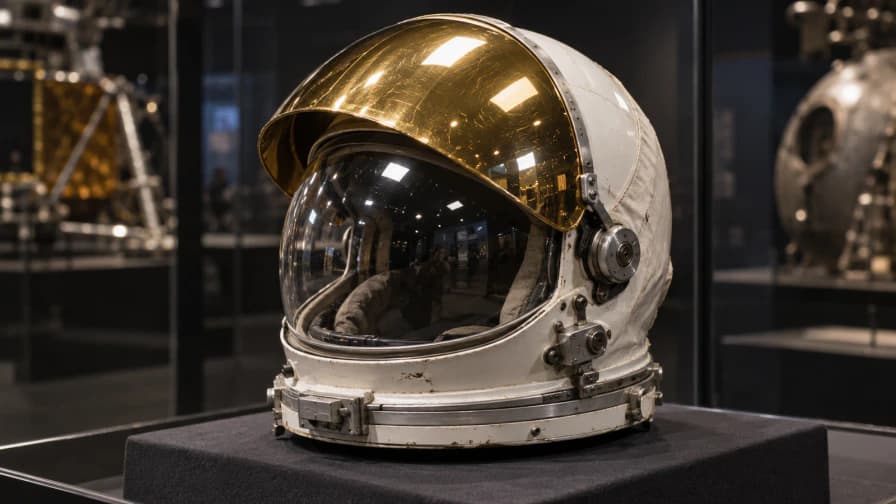 Astronaut Helmet in a Museum Case jigsaw puzzle