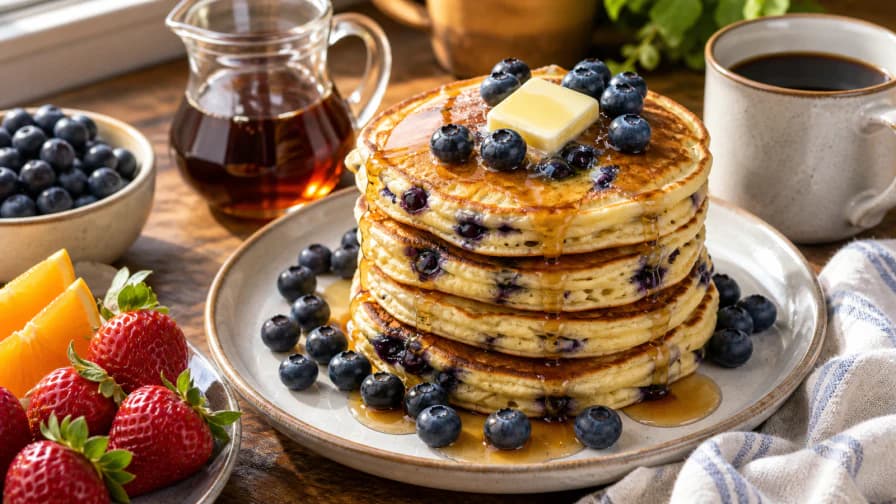 Blueberry Pancake Breakfast jigsaw puzzle preview