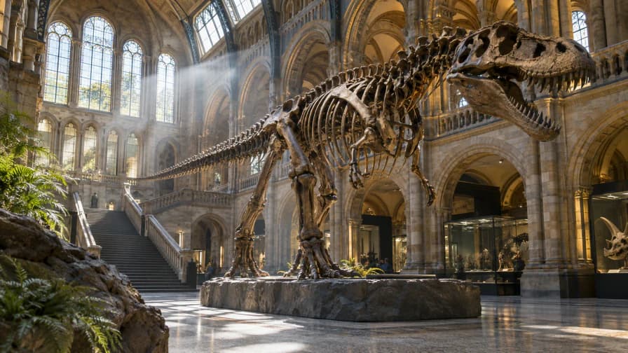 Dinosaur Museum Hall jigsaw puzzle preview
