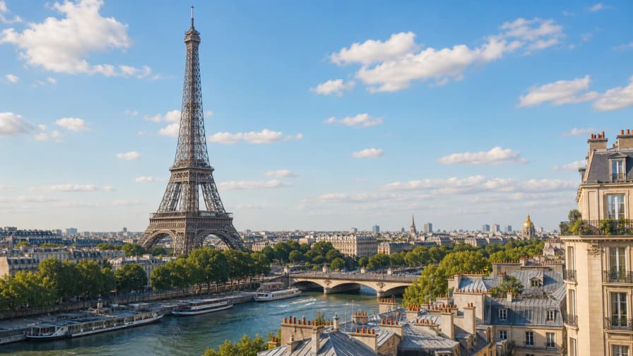 Eiffel Tower jigsaw puzzle preview