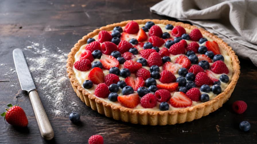 Fresh Berry Tart jigsaw puzzle preview