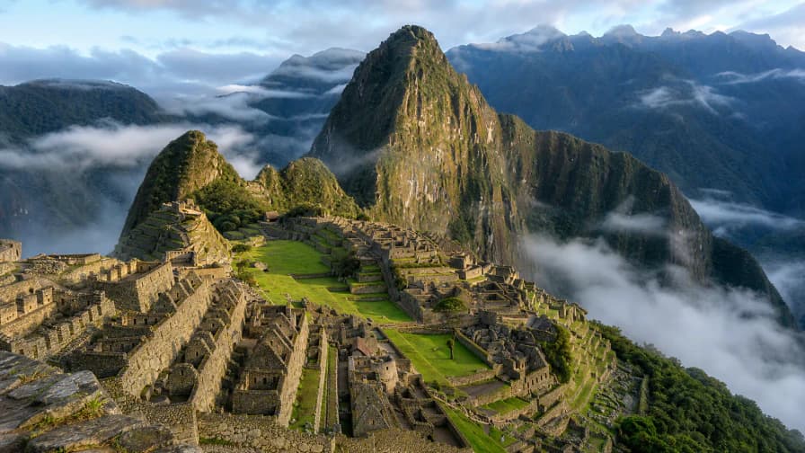 Machu Picchu in the Clouds jigsaw puzzle preview