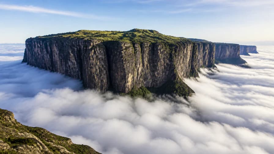 Mount Roraima above the Clouds jigsaw puzzle preview