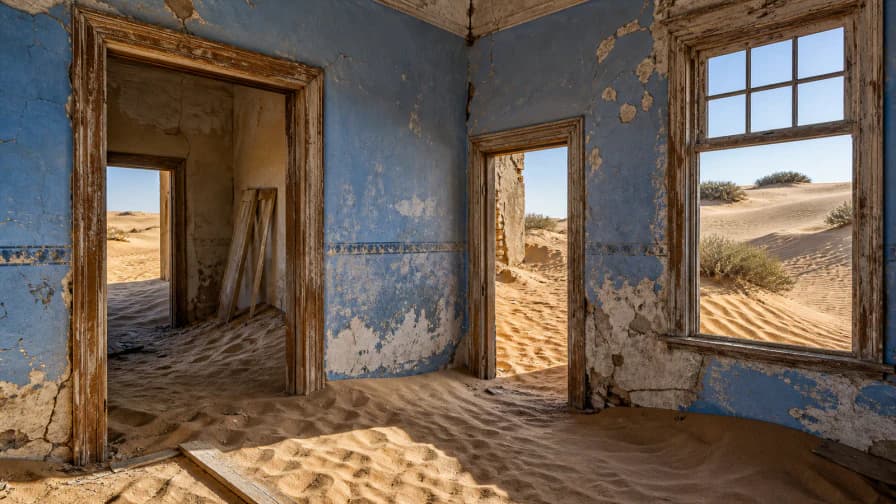 Namib Desert Ghost Town jigsaw puzzle preview