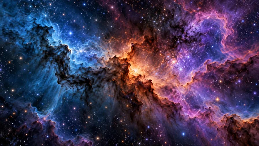 Nebula Colors in Deep Space jigsaw puzzle preview