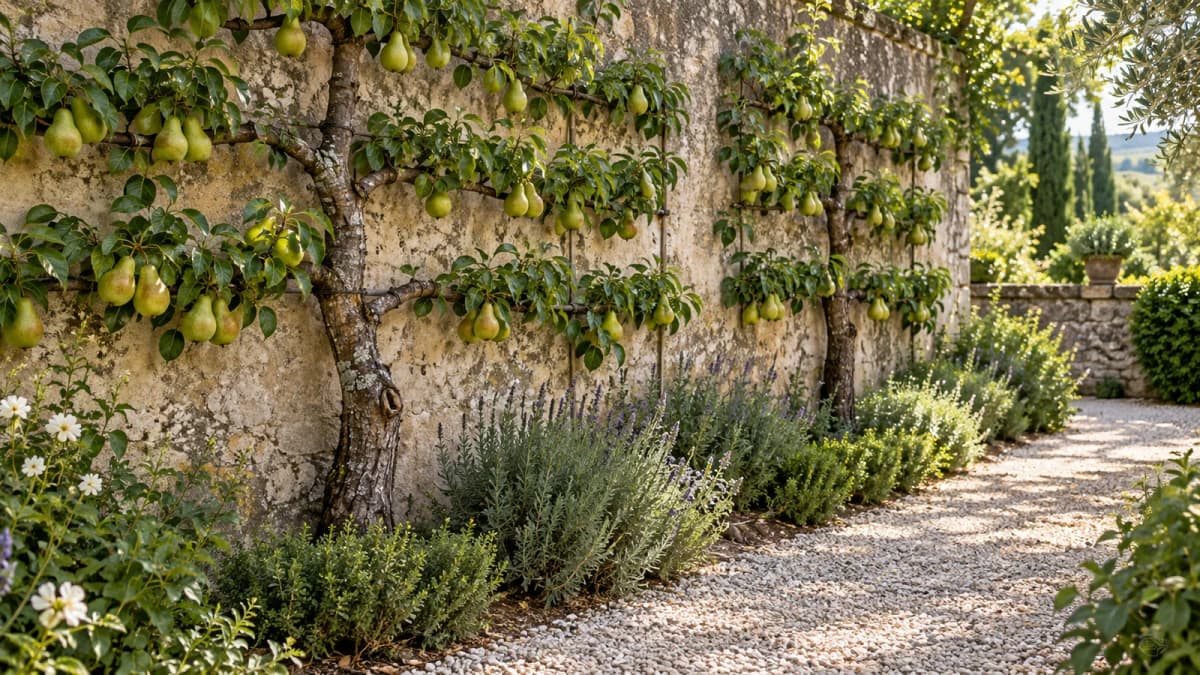 Pear Trees beside a Gravel Path jigsaw puzzle preview