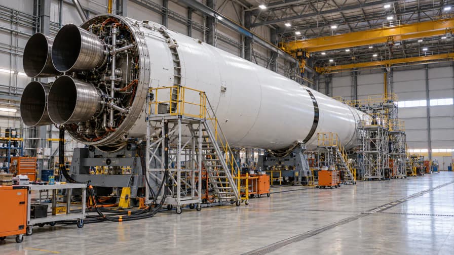 Rocket Assembly Hangar jigsaw puzzle preview