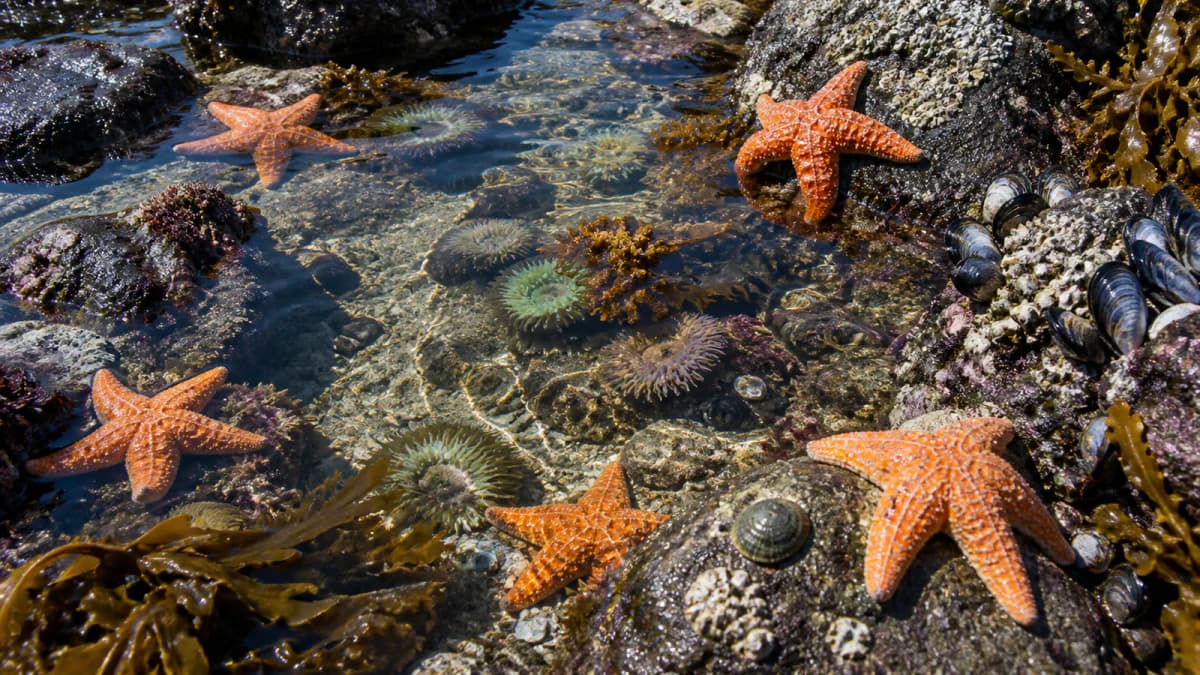 Starfish Tide Pool jigsaw puzzle preview