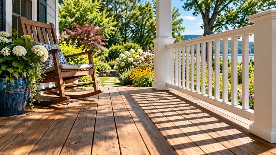 Summer Shadows across a Porch jigsaw puzzle