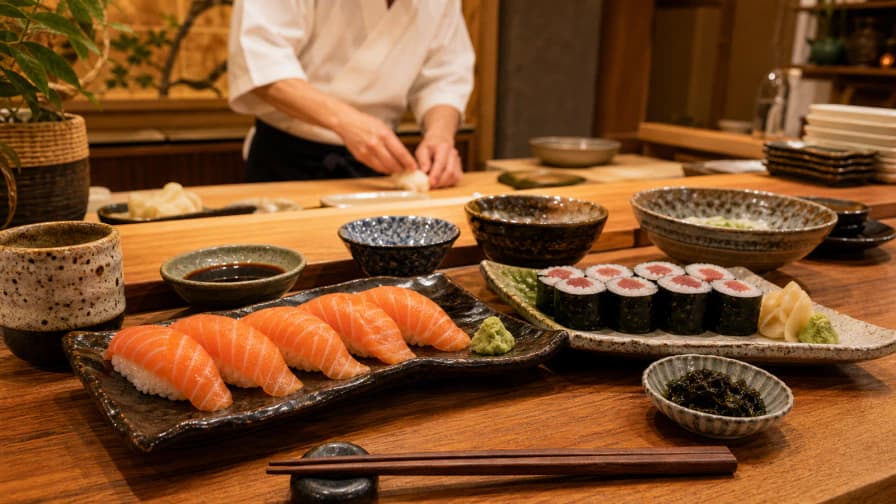 Sushi Counter jigsaw puzzle preview