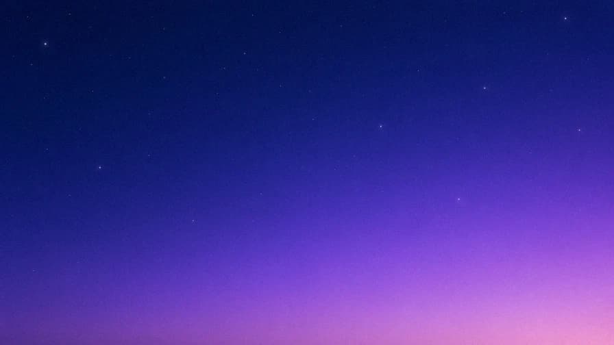 Twilight Gradient with Stars jigsaw puzzle preview