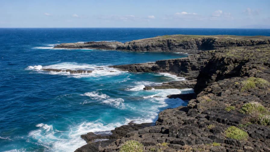 Waves on the Cliffs jigsaw puzzle preview