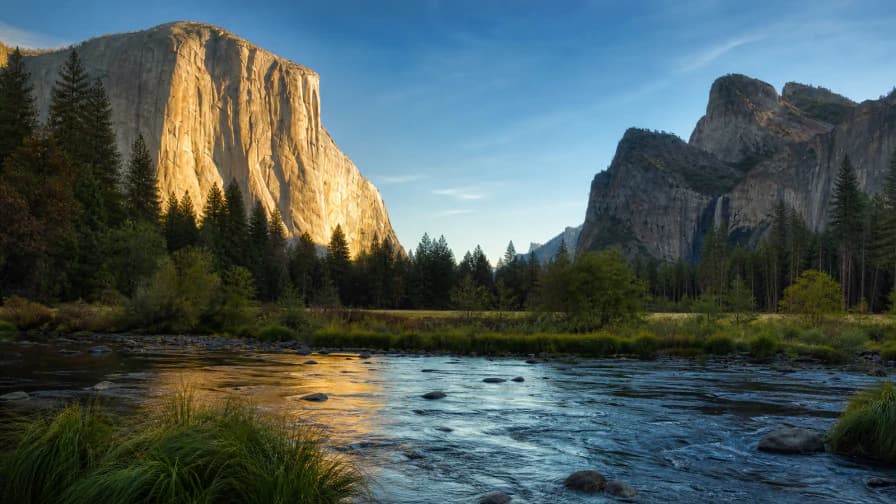 Yosemite Valley Morning jigsaw puzzle preview