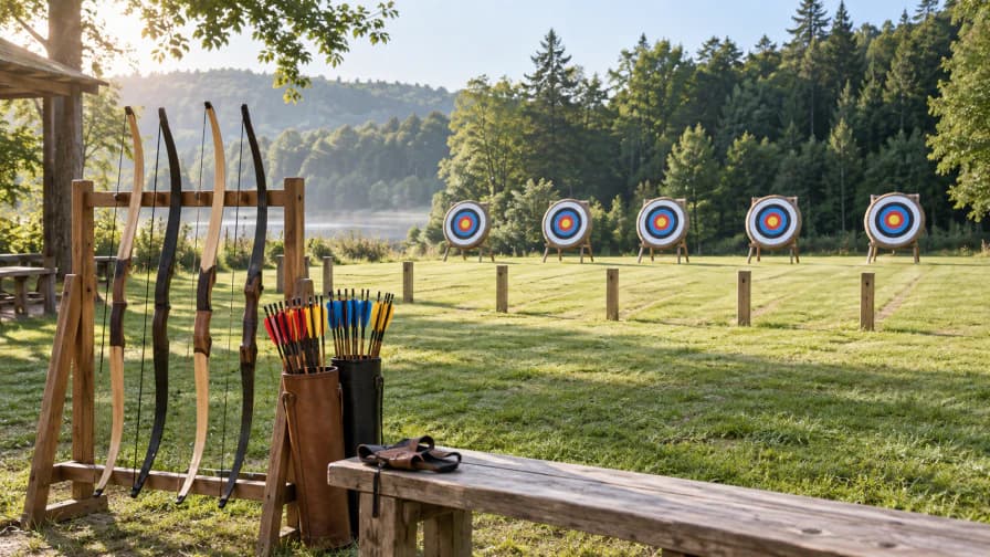 Archery Targets at the Club jigsaw puzzle preview
