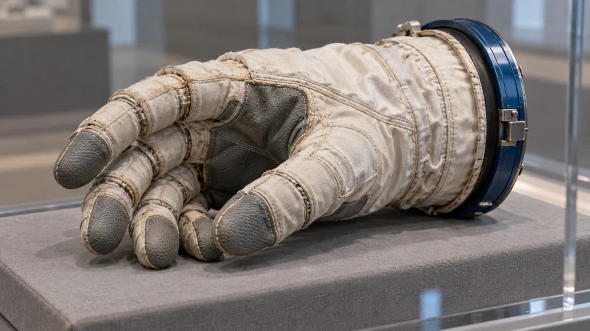 Astronaut Pressure Glove in a Display Case jigsaw puzzle preview