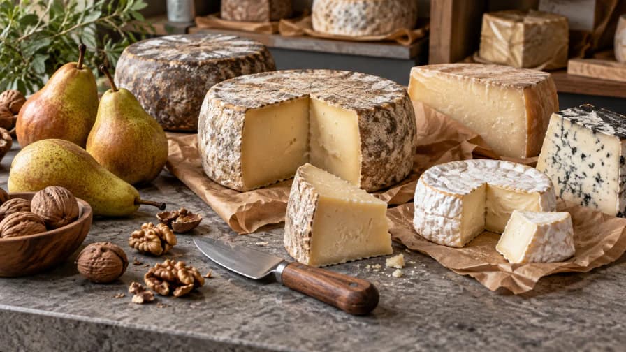 Cheese Counter with Pears and Walnuts jigsaw puzzle preview