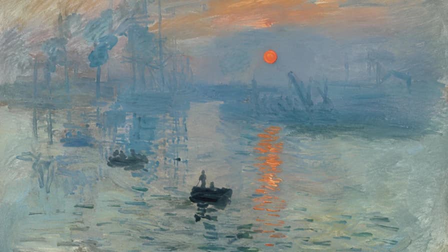 Inspired by Impression, Sunrise jigsaw puzzle preview