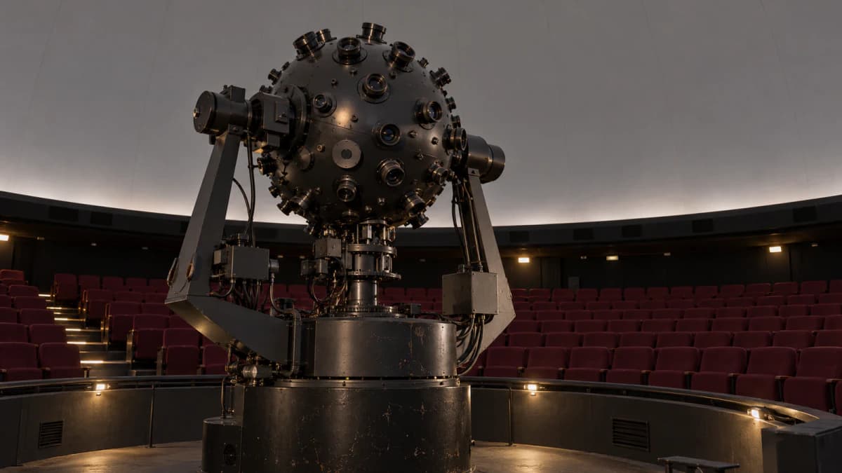 Optical Projector inside a Planetarium jigsaw puzzle preview