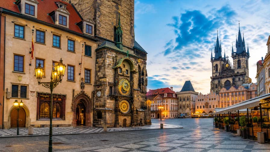 Prague Astronomical Clock Square jigsaw puzzle preview