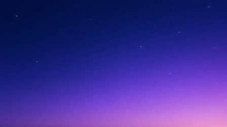 Twilight Gradient with Stars jigsaw puzzle