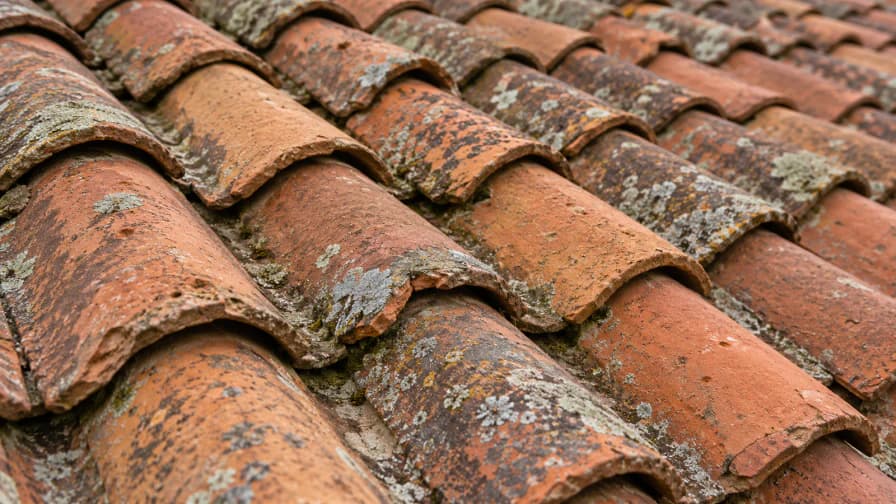 Weathered Terracotta Roof Tiles jigsaw puzzle