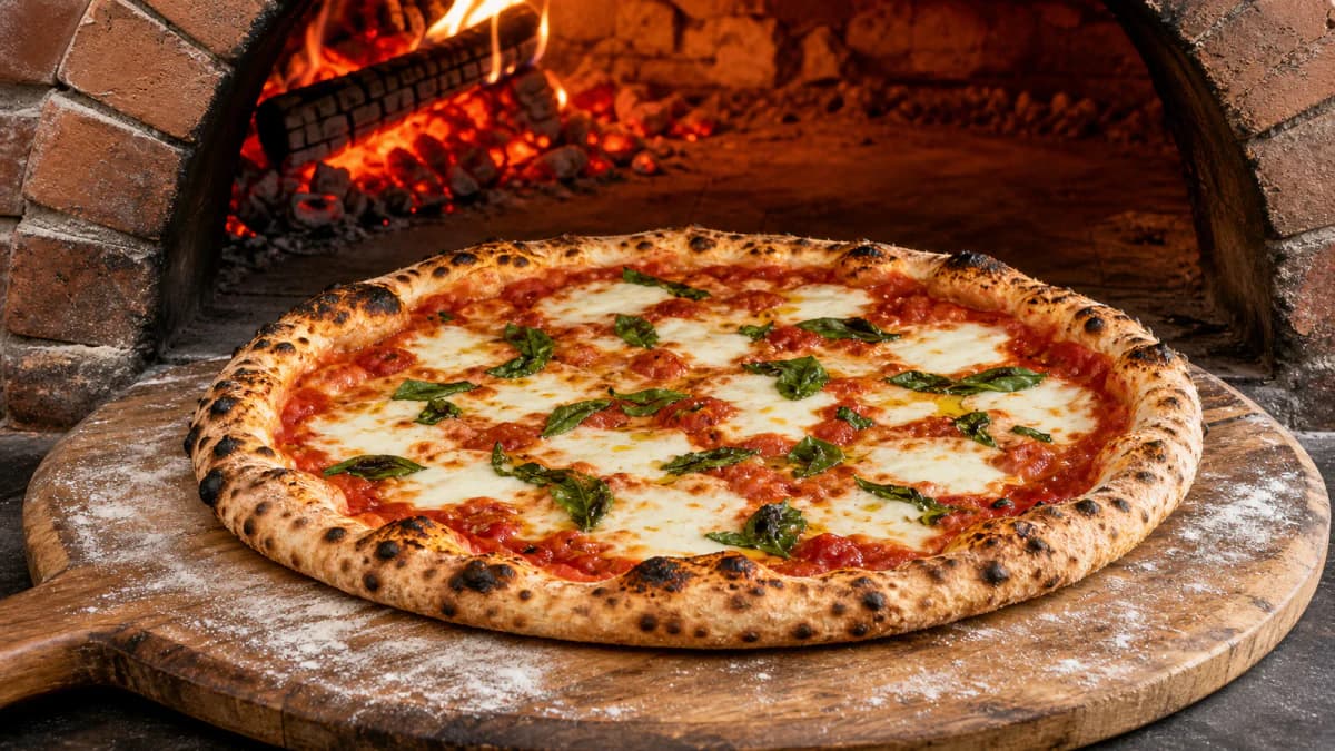Wood-Fired Pizza jigsaw puzzle preview