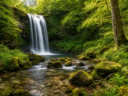 Waterfall Paradise jigsaw puzzle