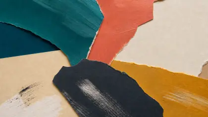 Abstract jigsaw puzzles