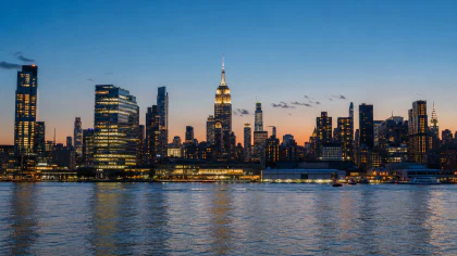 New York Skyline at Dusk jigsaw puzzle